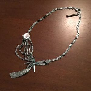 Bcbgeneration silver necklace